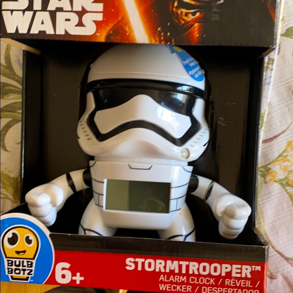 Star Wars stormtrooper alarm clock